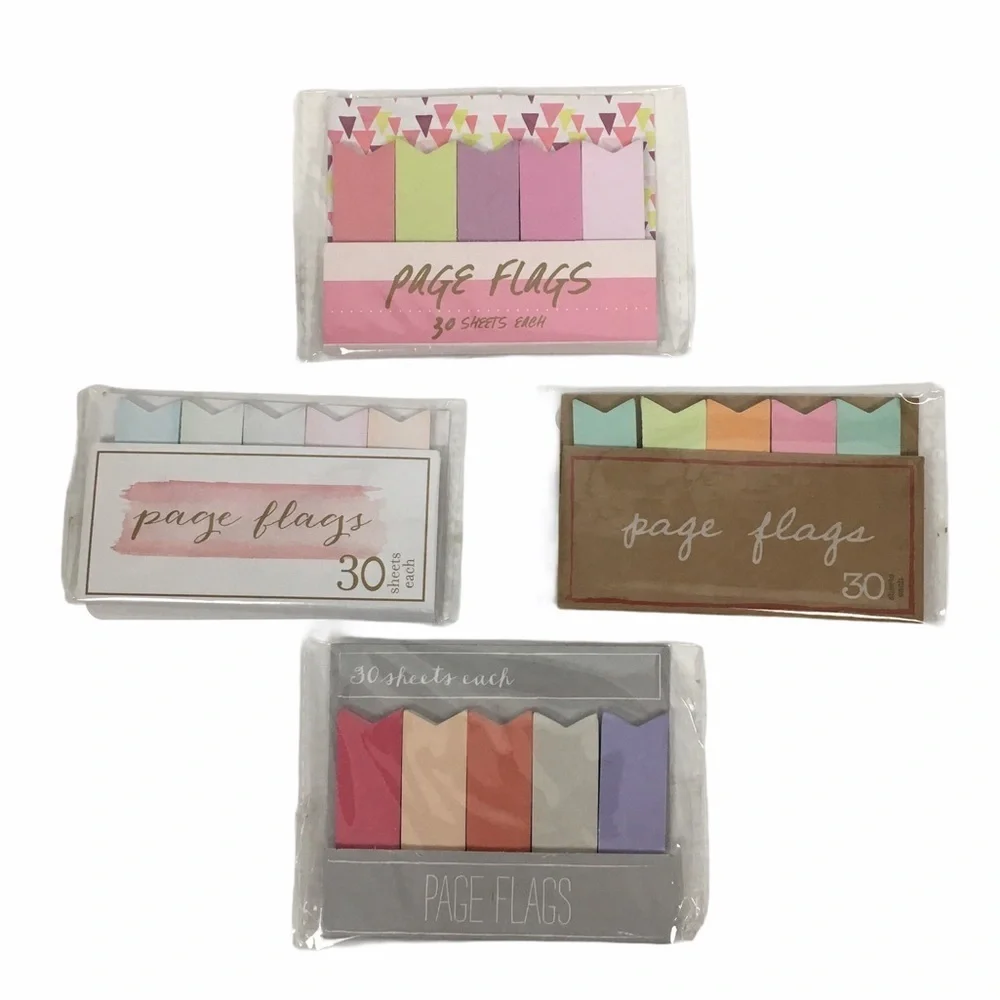 TARGET Page Flags Sets Stationery Planner Accessories Cute Desk Office Supplies